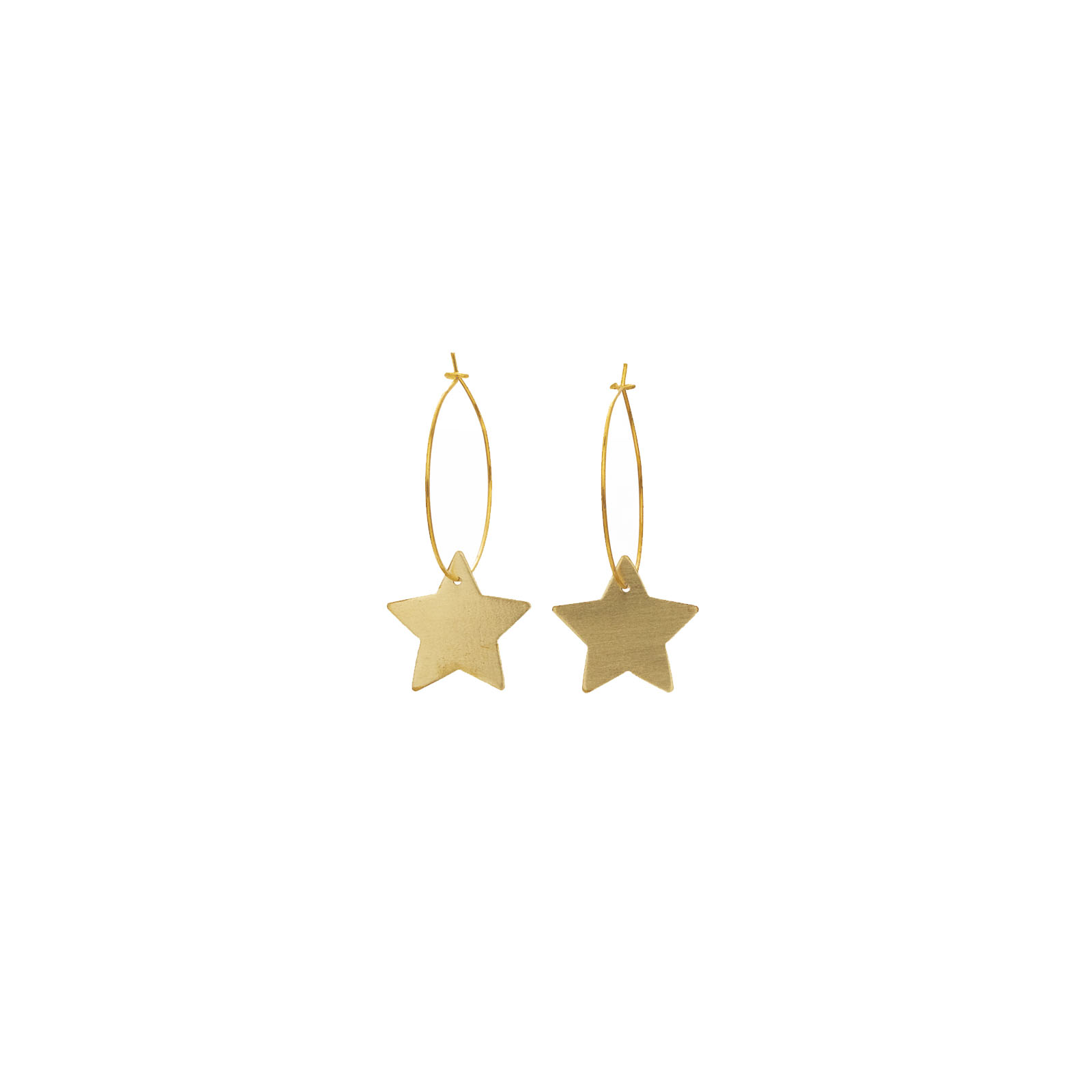 pendientes-argolla-fina-estrella-bronce-1